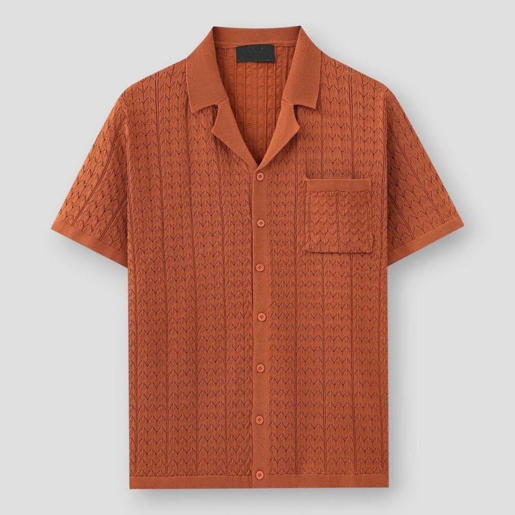 Sky Madrid Littleton Knitted Polo Shirt