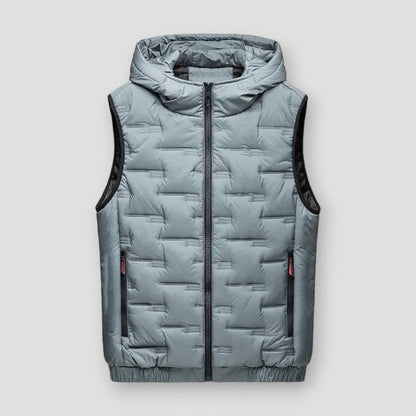 Sky Madrid Martinez Hooded Vest