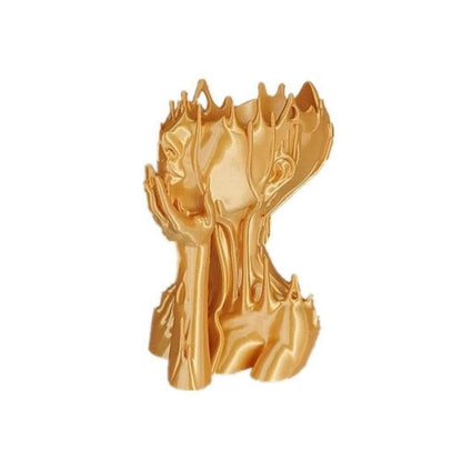 Sky Madrid Melted Girl Flower Pot