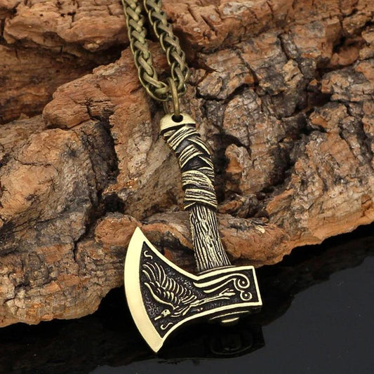 Sky Madrid Odin'S Axe Pendant Necklace