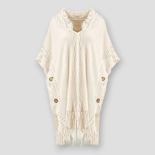 Sky Madrid Olympia Knitted Poncho