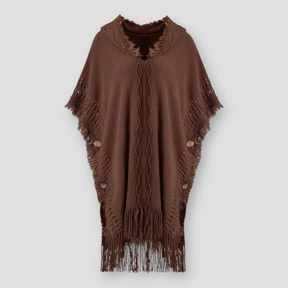 Sky Madrid Olympia Knitted Poncho