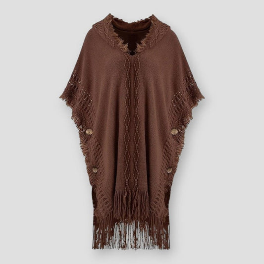Sky Madrid Olympia Knitted Poncho