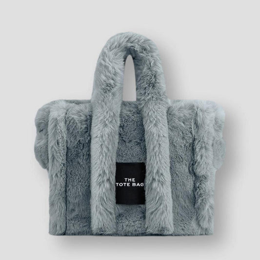 Sky Madrid Plush Tote Bag