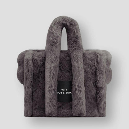 Sky Madrid Plush Tote Bag