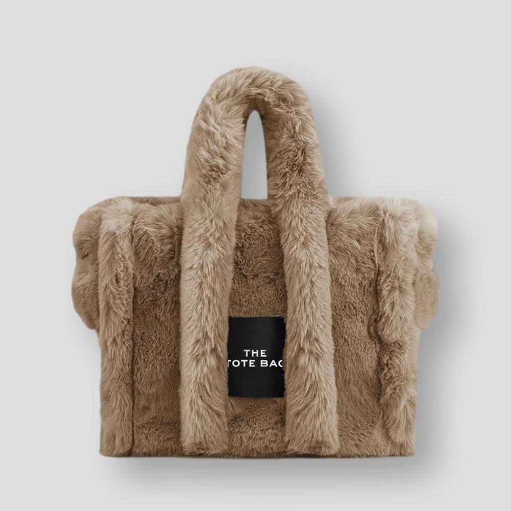 Sky Madrid Plush Tote Bag