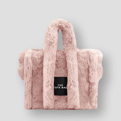Sky Madrid Plush Tote Bag