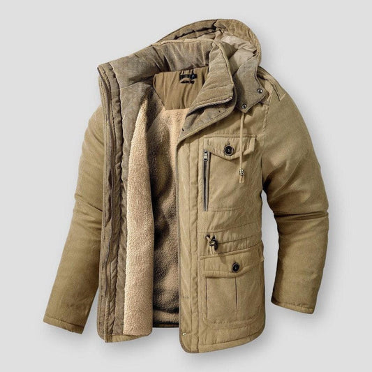 Sky Madrid Wayne Premium Fleece Hooded Jacket