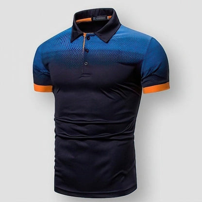 Sky Madrid Graphic Slim Polo Shirt