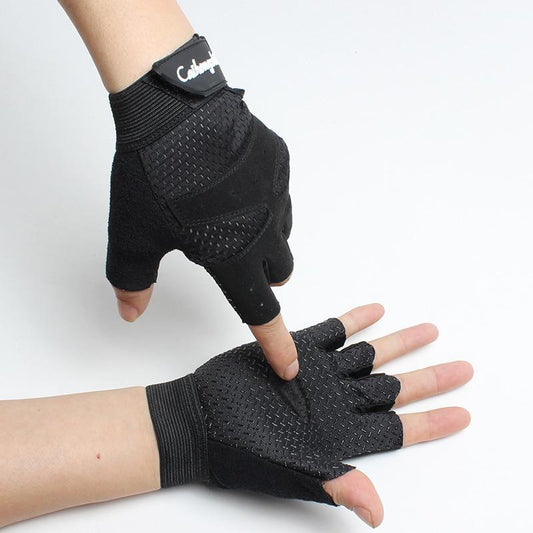 Summer Sports Fitness Gloves Women Gym Bodybuilding Weightlifting Dumbbells Yoga Training Sport Equipment Breathable Non-Slip