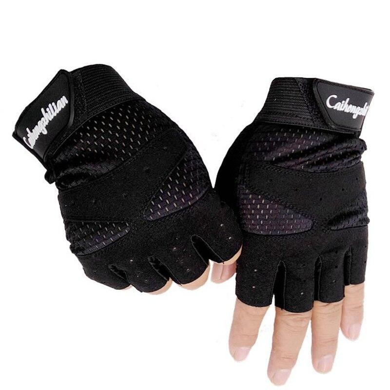 Summer Sports Fitness Gloves Women Gym Bodybuilding Weightlifting Dumbbells Yoga Training Sport Equipment Breathable Non-Slip