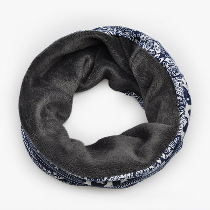 Winter Outdoor Windproof Warm Neck Cover Thickened Sports Headscarf Cold Hood Hat Men'S And Women'S