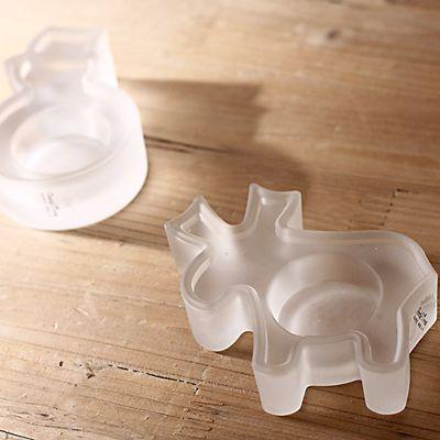2 Kinds Glass Candle Holder Xmas   Christmas Party