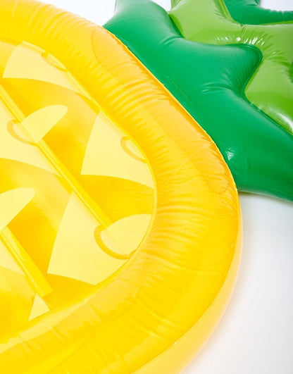 Pineapple Inflatable Floating Drainage Supplies Floating Bed Swimming Toy