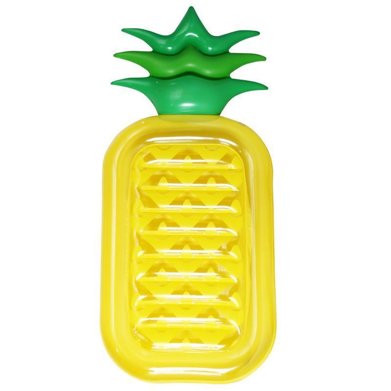 Pineapple Inflatable Floating Drainage Supplies Floating Bed Swimming Toy