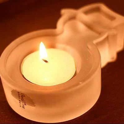 2 Kinds Glass Candle Holder Xmas   Christmas Party
