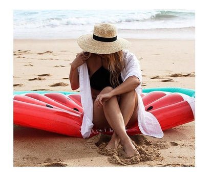 Half Watermelon Inflatable Floating Swimming Toy