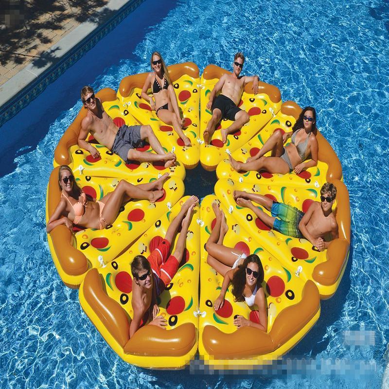Slice Pizza Inflatable Floating Swimming Toy