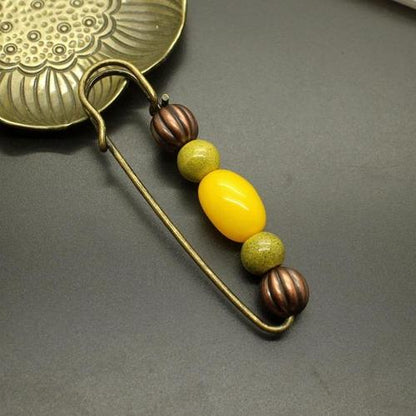 Retro Nepal Brooch Accessories Small Artifact.