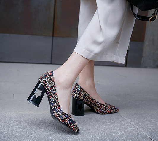 Autumn Thick Heel Women Shoes