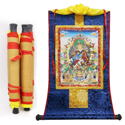 Tibetan Thangkas Tibetan Hand Painted Buddhism Accessories Religious Scroll Wall Painting Decoration Home