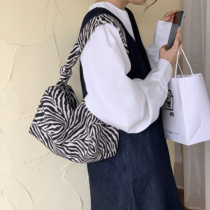 Chic Casual Soft Knotted Shoulder Bag