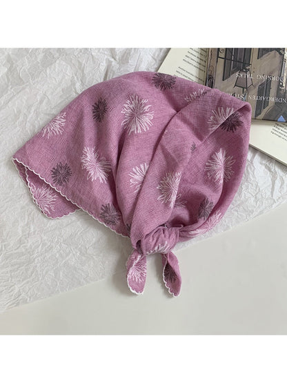 Scarvii - Bohemian Scarf with Dandelion Patterns