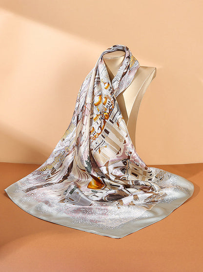 Sun-Protection Scenery Printed Shawl&Scarf