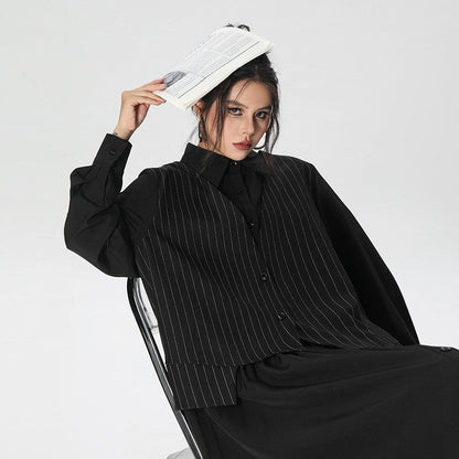 Striped Long Sleeve Dress