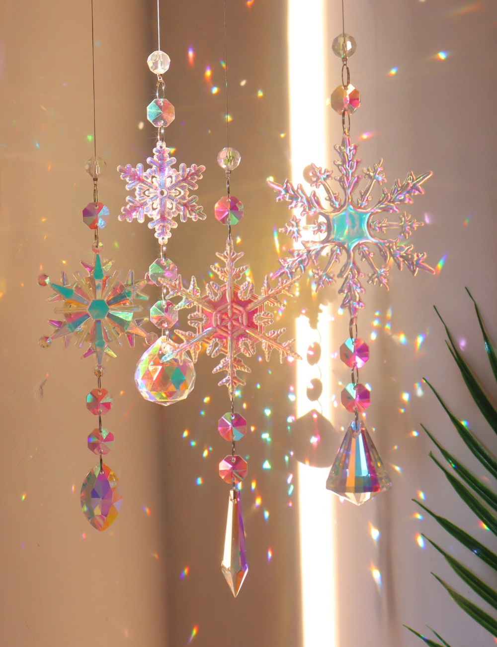 Suncatcher Crystal Christmas Decoration Hangings