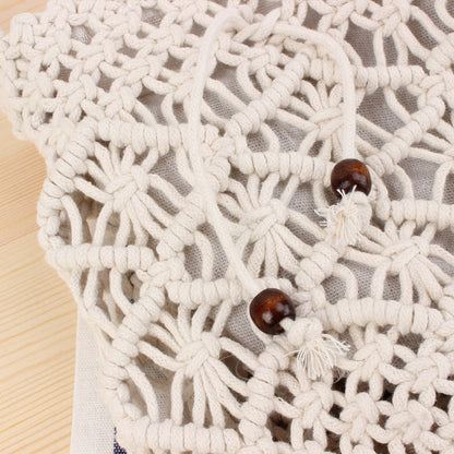 Crochet Market Bag Vintage Ethnic Woven Bag