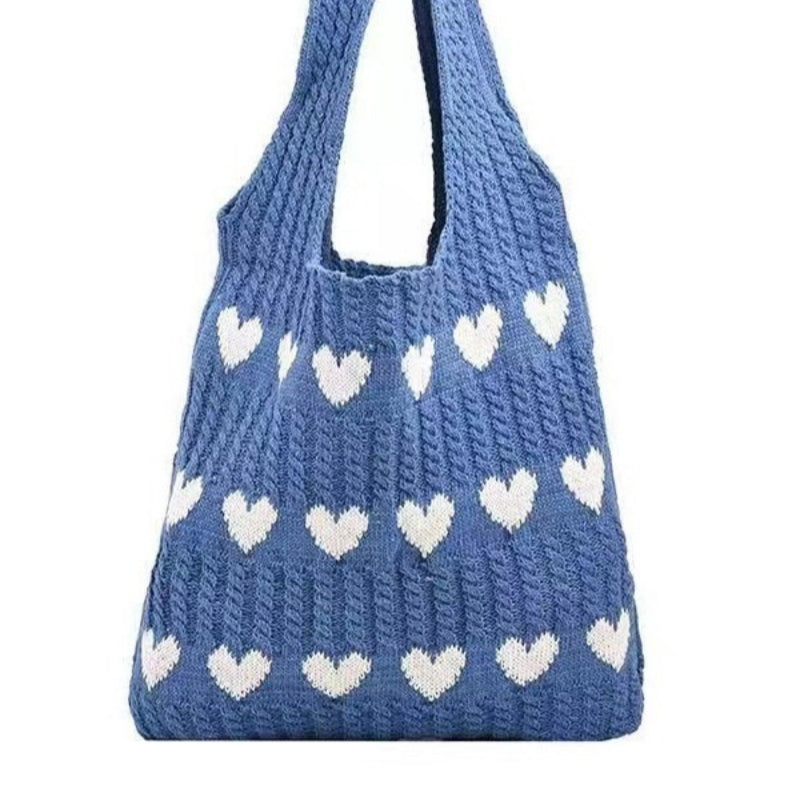 Crochet Tote Bag Small Fresh Simple Fashion Knitted Bag