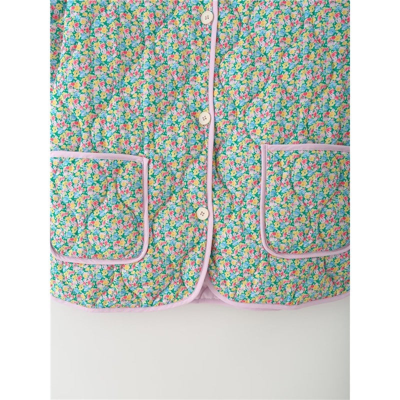 Reversible Floral Cotton Coat
