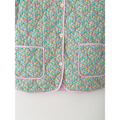 Reversible Floral Cotton Coat