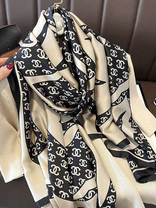 Printed Sun Protection Shawl&Scarf