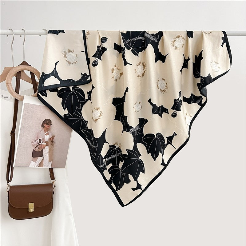 Fashion Print Square Scarf