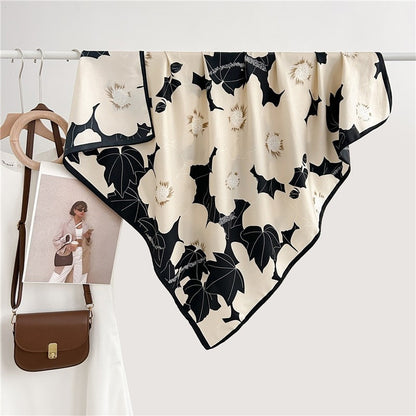 Fashion Print Square Scarf