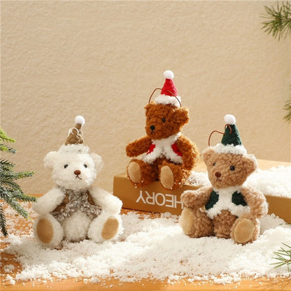 Christmas Bear Plush Toy