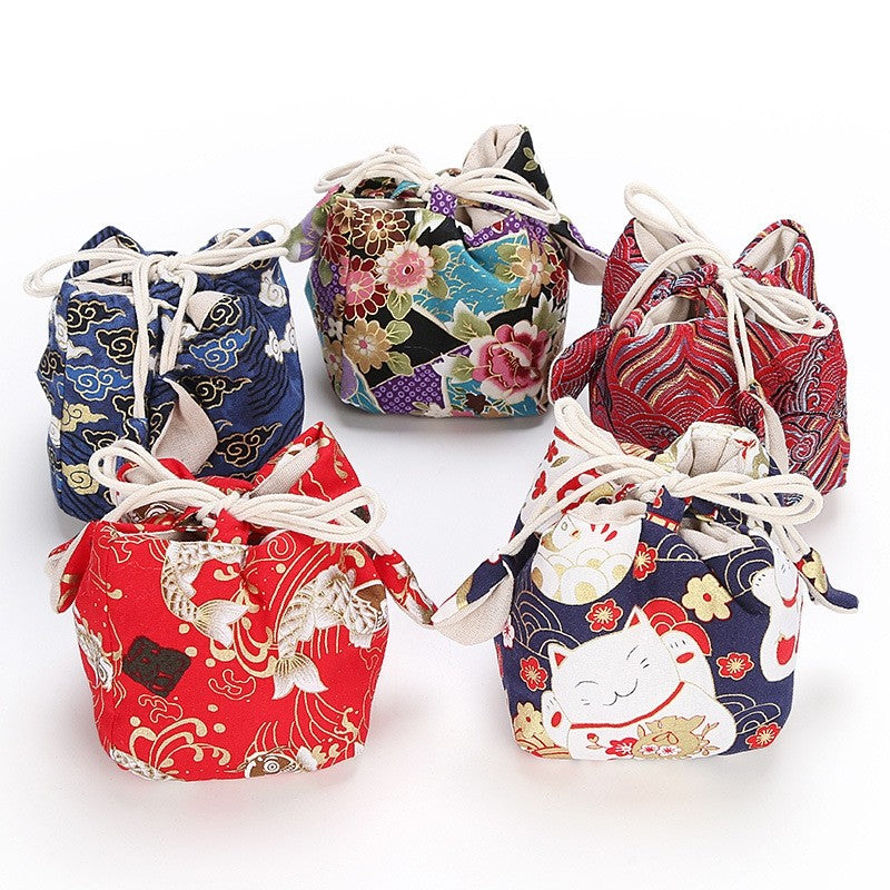 Portable Travel Tea Set Storage Bag