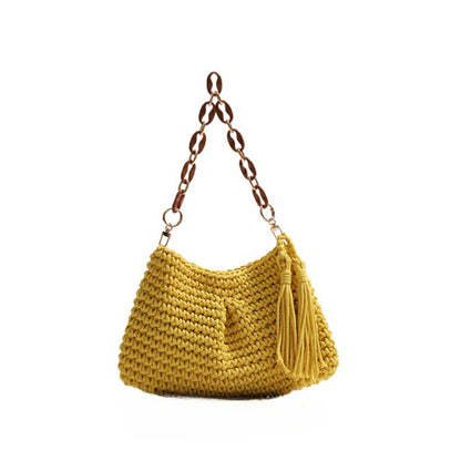 Cosbai - Classic Soft Crochet Sling Bag - Color Available