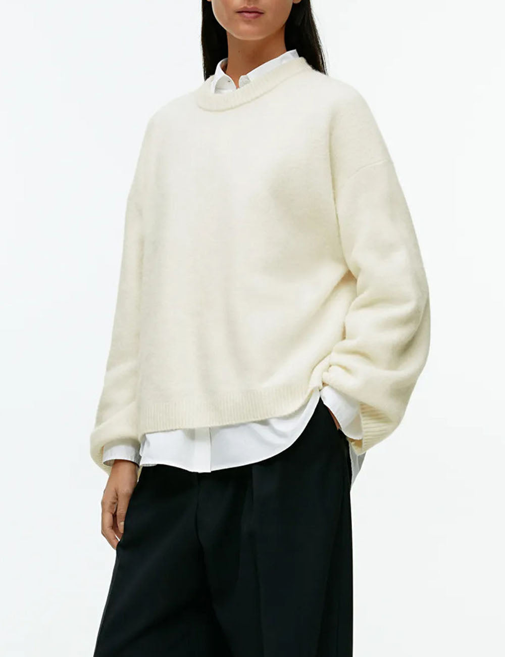 Fall Crew Neck Casual Thicken Warm Sweater