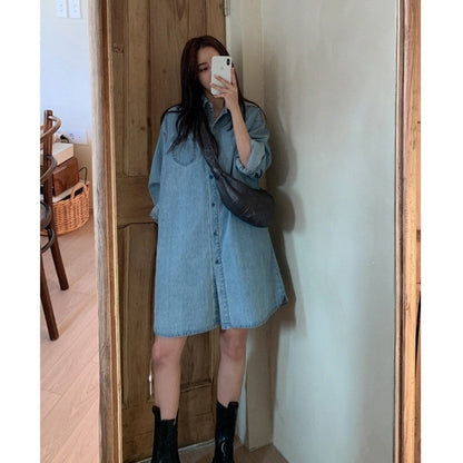 Casual Denim Dress