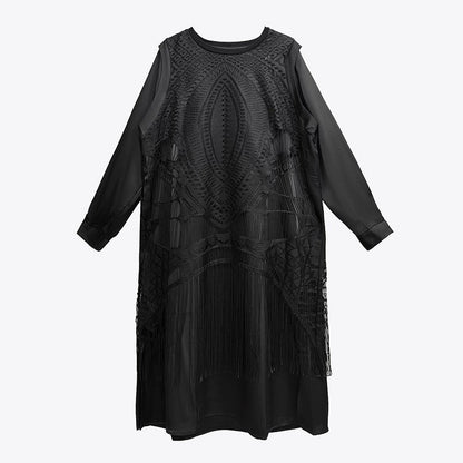 Lace Patchwork Dress