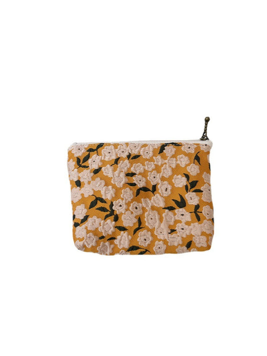 Cosbai - Small Coin Purse with Leopard &amp; Floral Prints