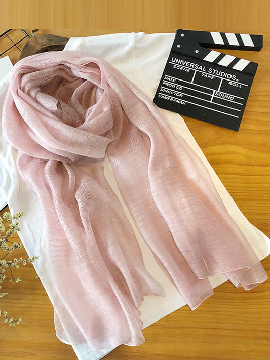 Sun-Protection Solid Color Shawl&Scarf