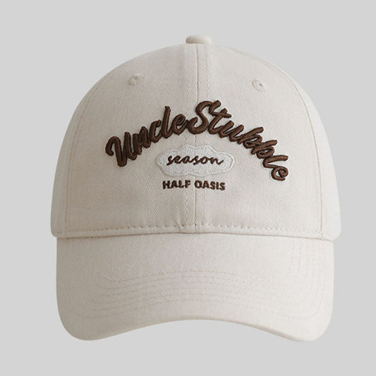 Trendy Sunshade Letter Embroidered Baseball Cap