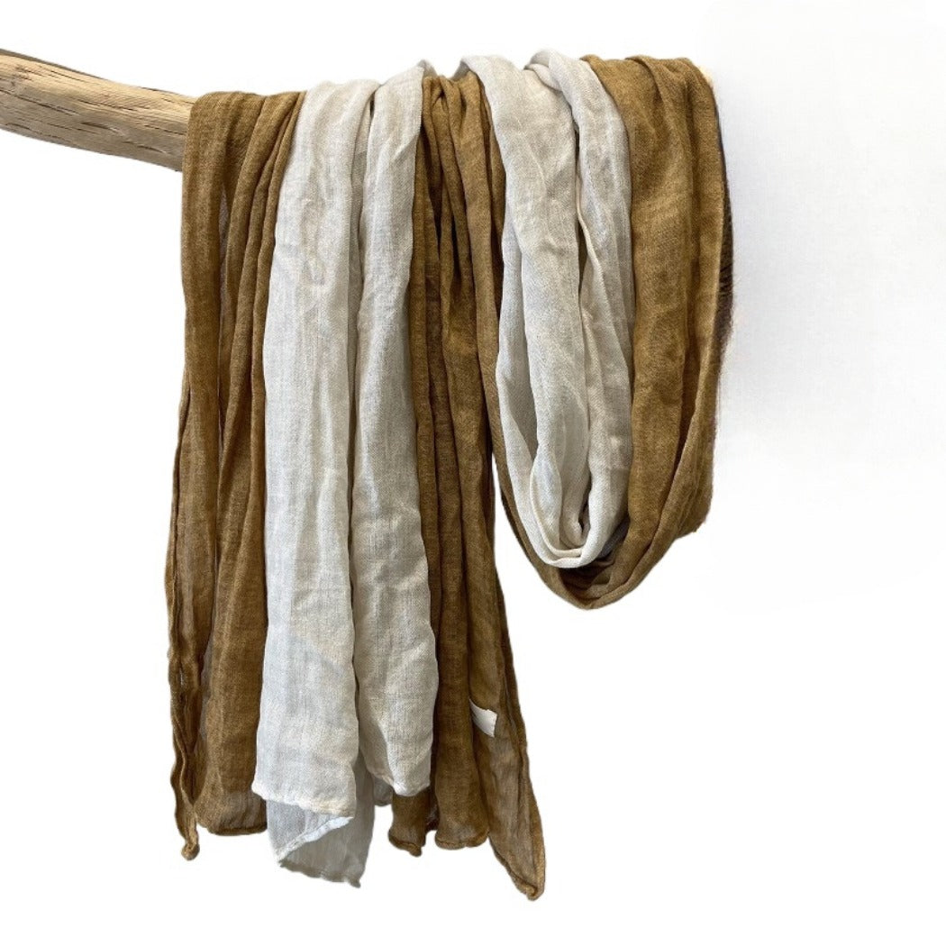 Scarvii - Big Color-Block Scarf - All-Season Style