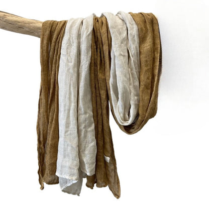 Scarvii - Big Color-Block Scarf - All-Season Style