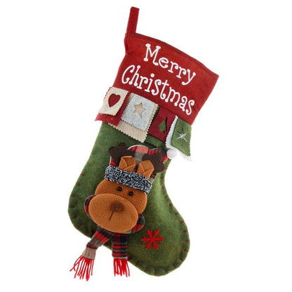 Santa Snowman Three-Dimensional Decoration Gift Bag Gift Bag