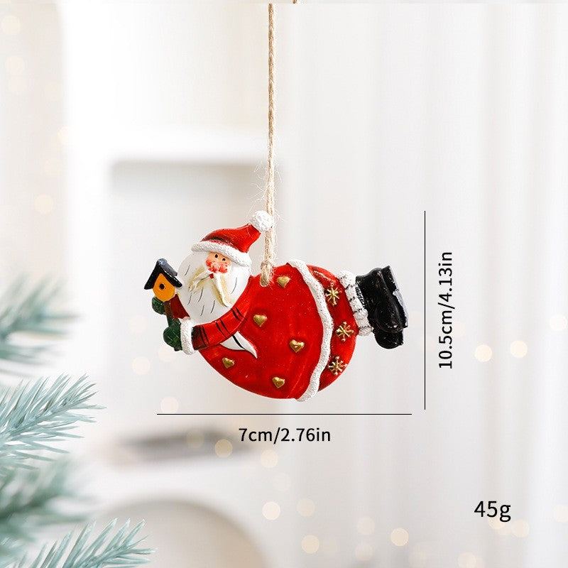 Christmas Wooden Candle Decorations